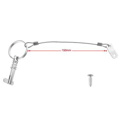 6mm Quick Release Pin for Marine Applications (Stainless Steel)