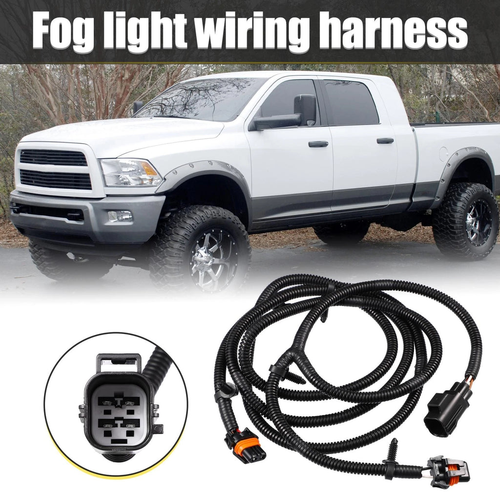 Fog Light Jumper Wiring Harness for Dodge Ram 2500 3500 2010–2018