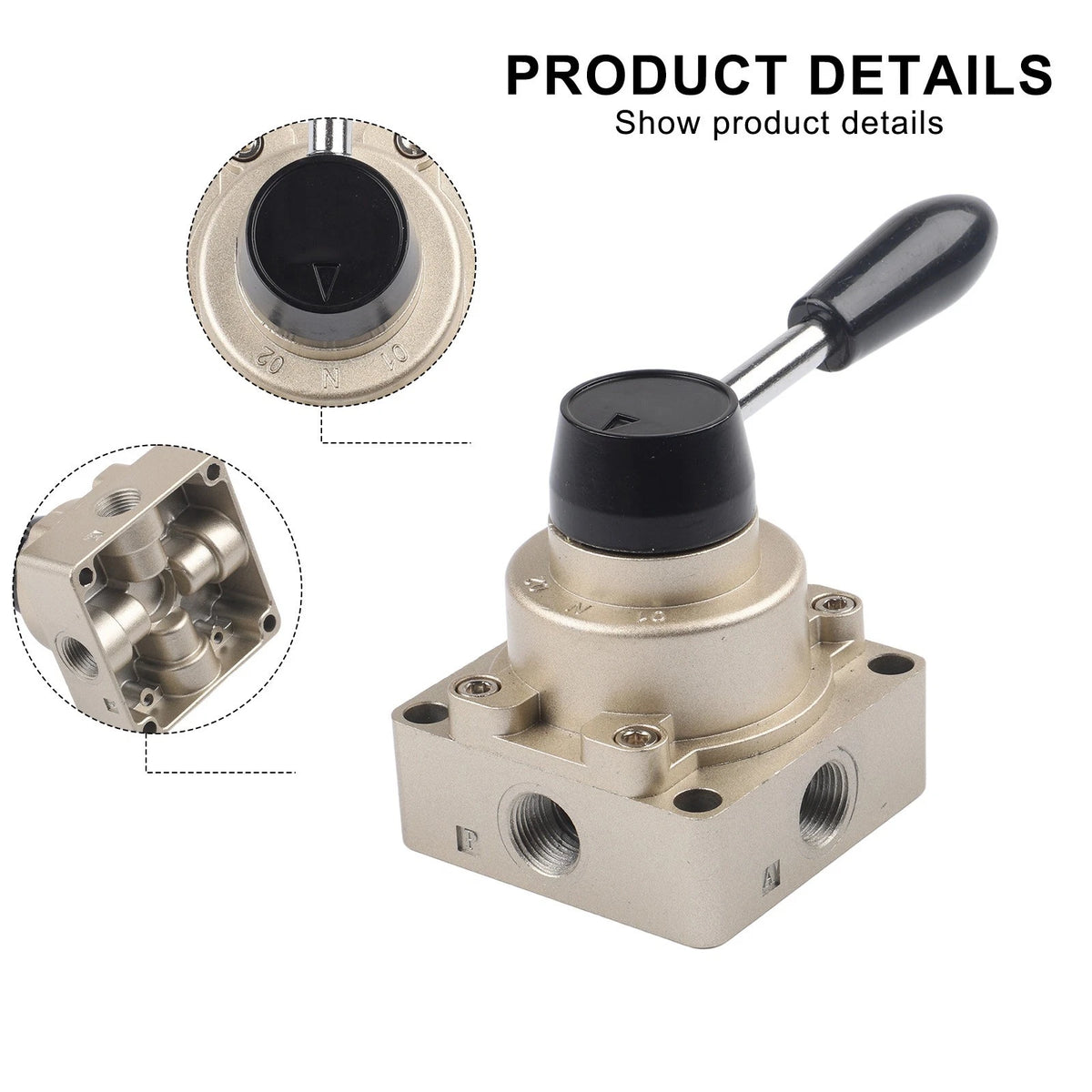 Air Flow Control Valve for Industrial Use HV-03