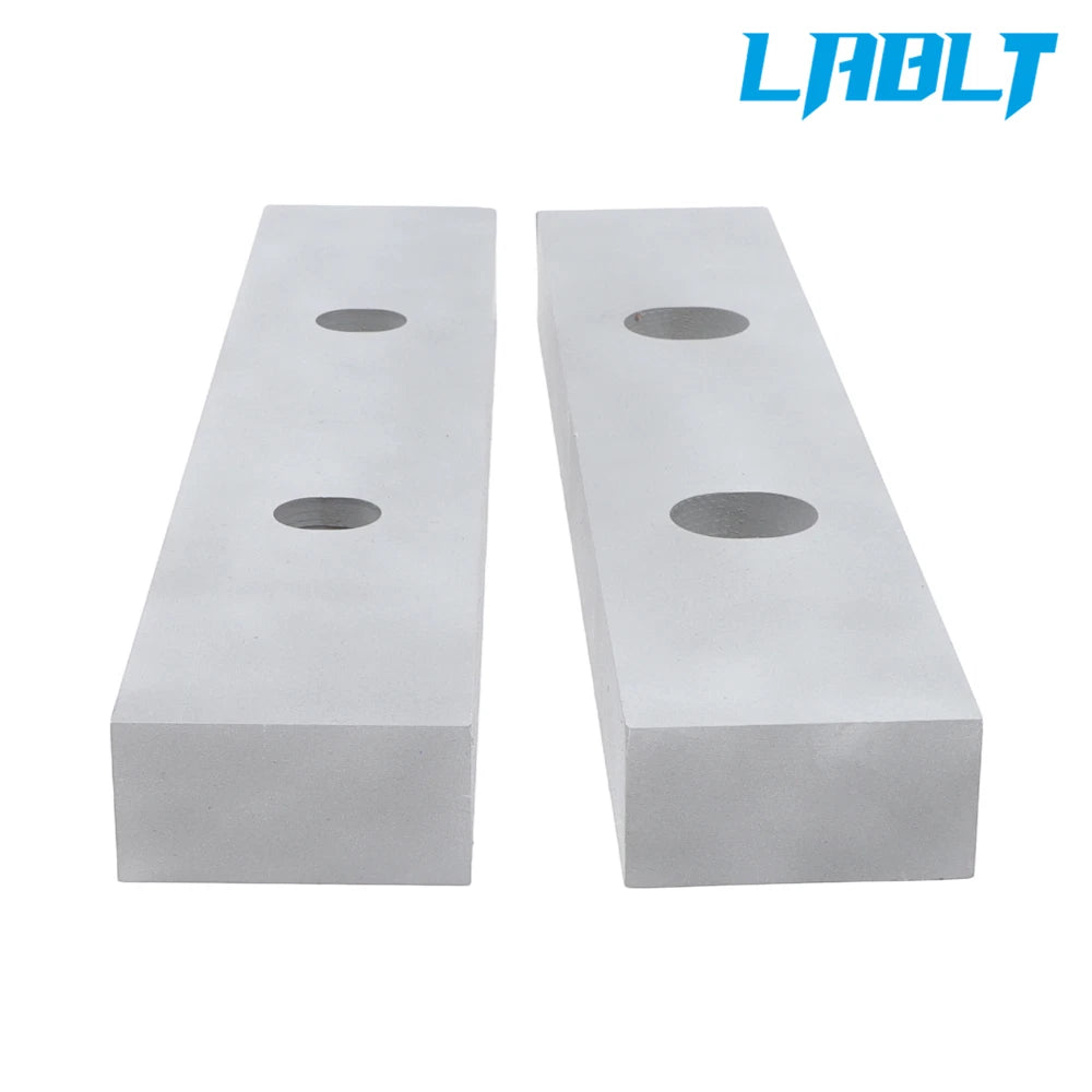 2X Aluminum Machinable Soft Jaws for 6" Vises (LABLT)