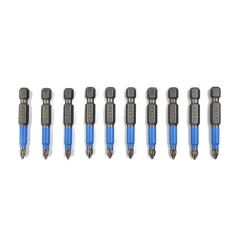 10pcs Magnetic Hex Screwdriver Bit Set for (PH1/PH2/PH3/PZ1/PZ2/PZ3)
