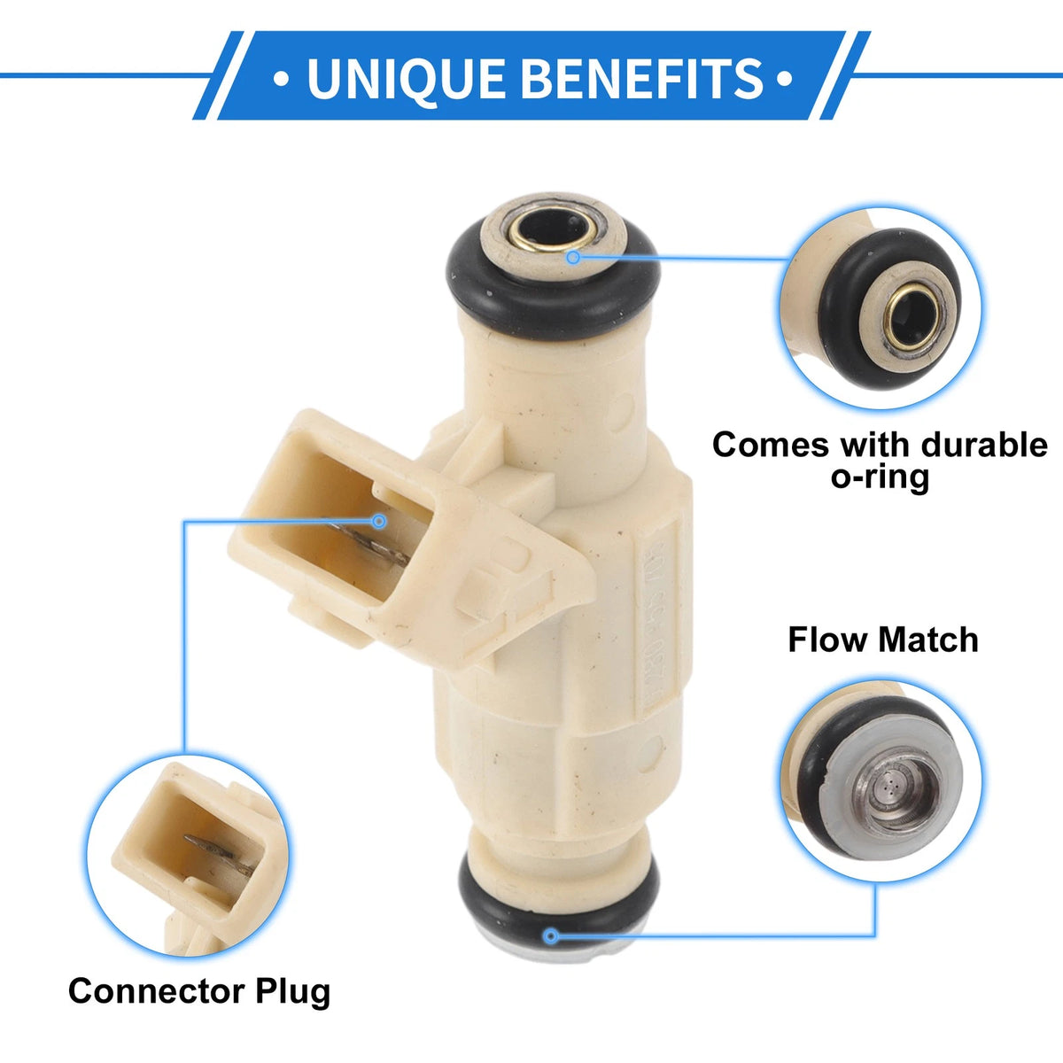 1 Pc Fuel Injector No.0280155705/F6CEA5A for Ford Escort (1997–2002)