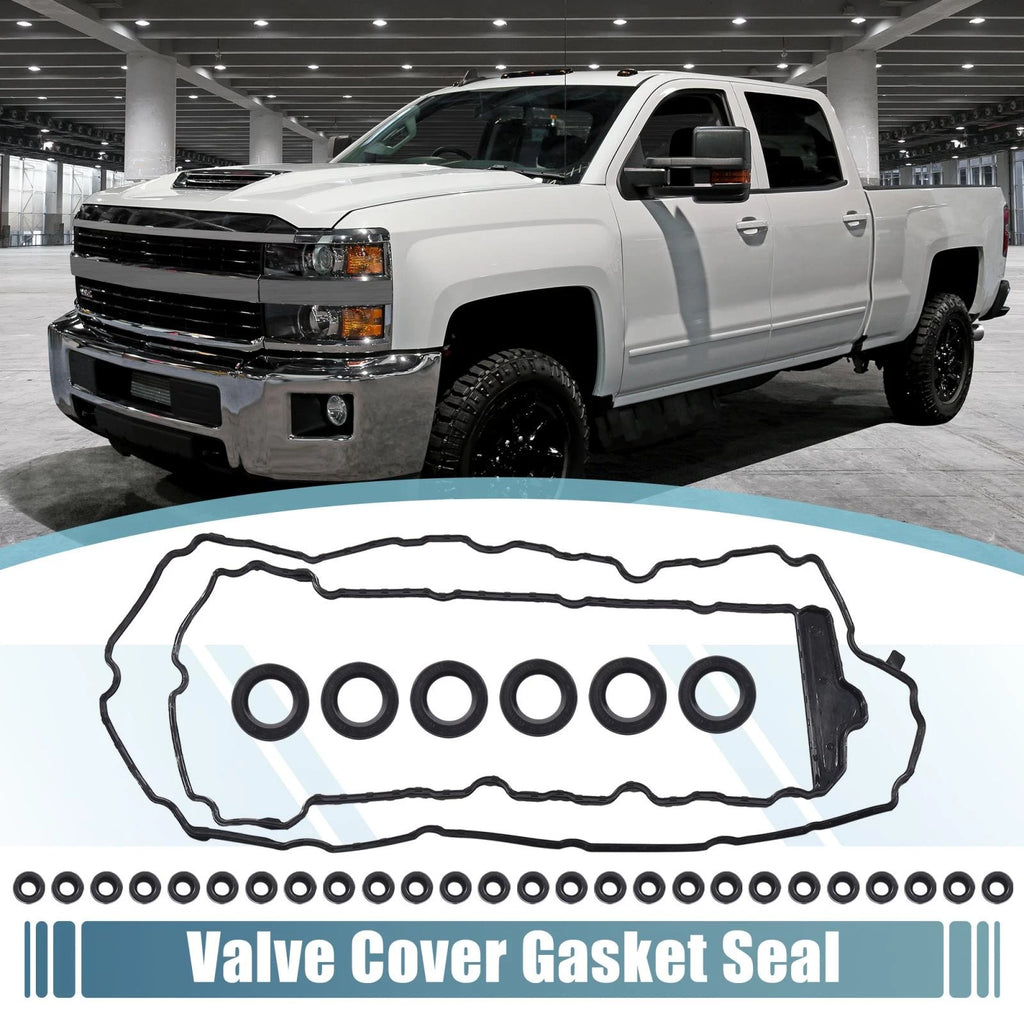 Engine Valve Cover Gasket Set Replacement for Chevrolet Cadillac CTS (2008–2016)
