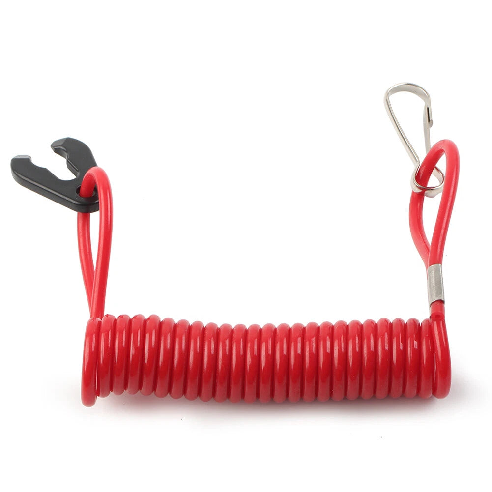 Outboard Kill Switch Lanyard Tether for Yamaha Evinrude
