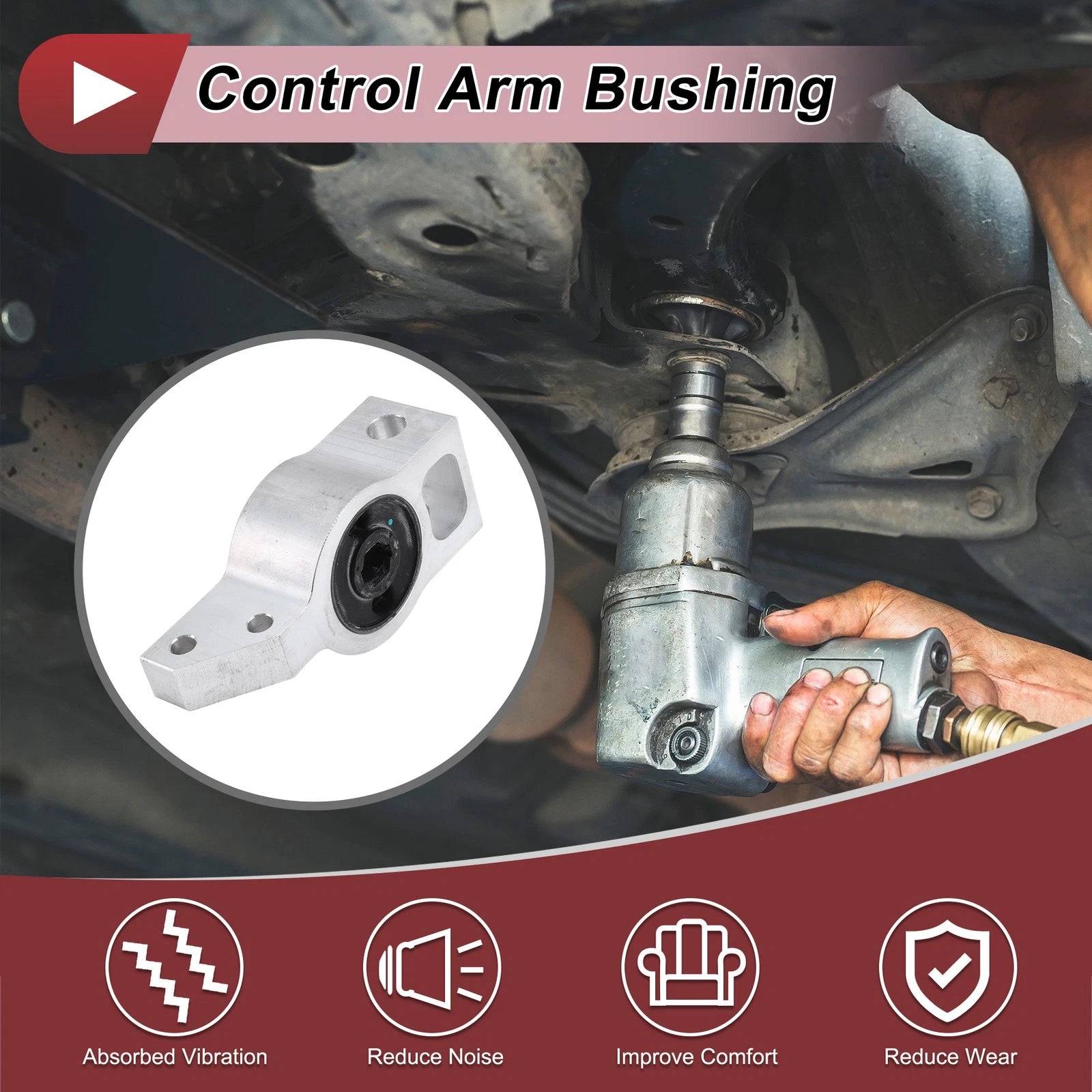 Front Control Arm Bushing Replacement for Volkswagen Passat B6 (2005–2011)
