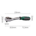 Torque Ratchet Wrench 14" Drive 72 Teeth for Universal Use