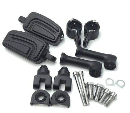 1.5" Adjustable AirFlow Footrest for Yamaha V-STAR, Suzuki Boulevard