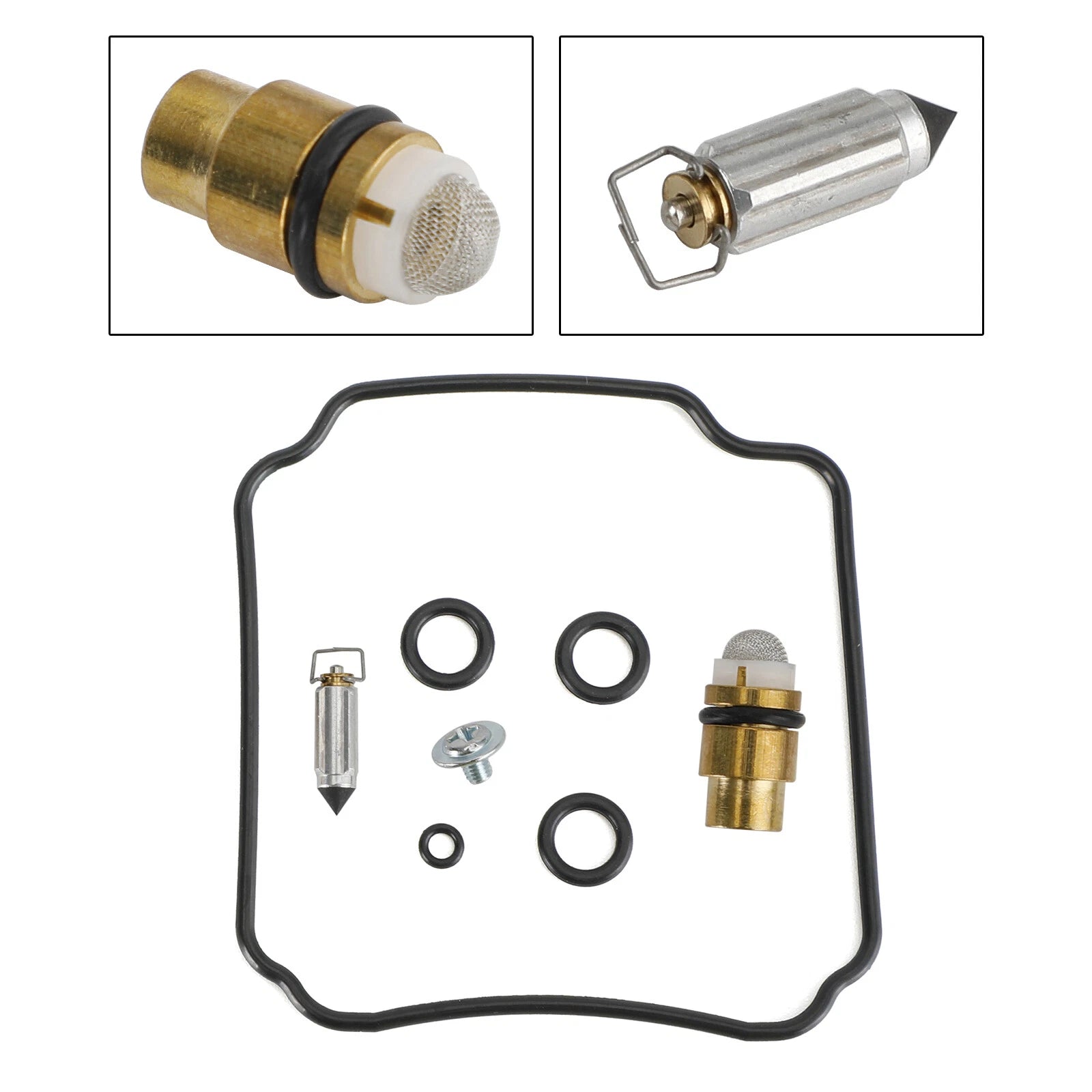 Carburetor Rebuild Repair Kit for Yamaha FZR400 (1988–1990) 1WG R/RR