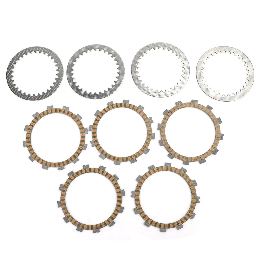 Clutch Kit Steel & Friction Plates for Kawasaki KLX125, Suzuki GN125, GSX-R150