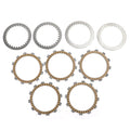 Clutch Kit Steel & Friction Plates for Kawasaki KLX125, Suzuki GN125, GSX-R150