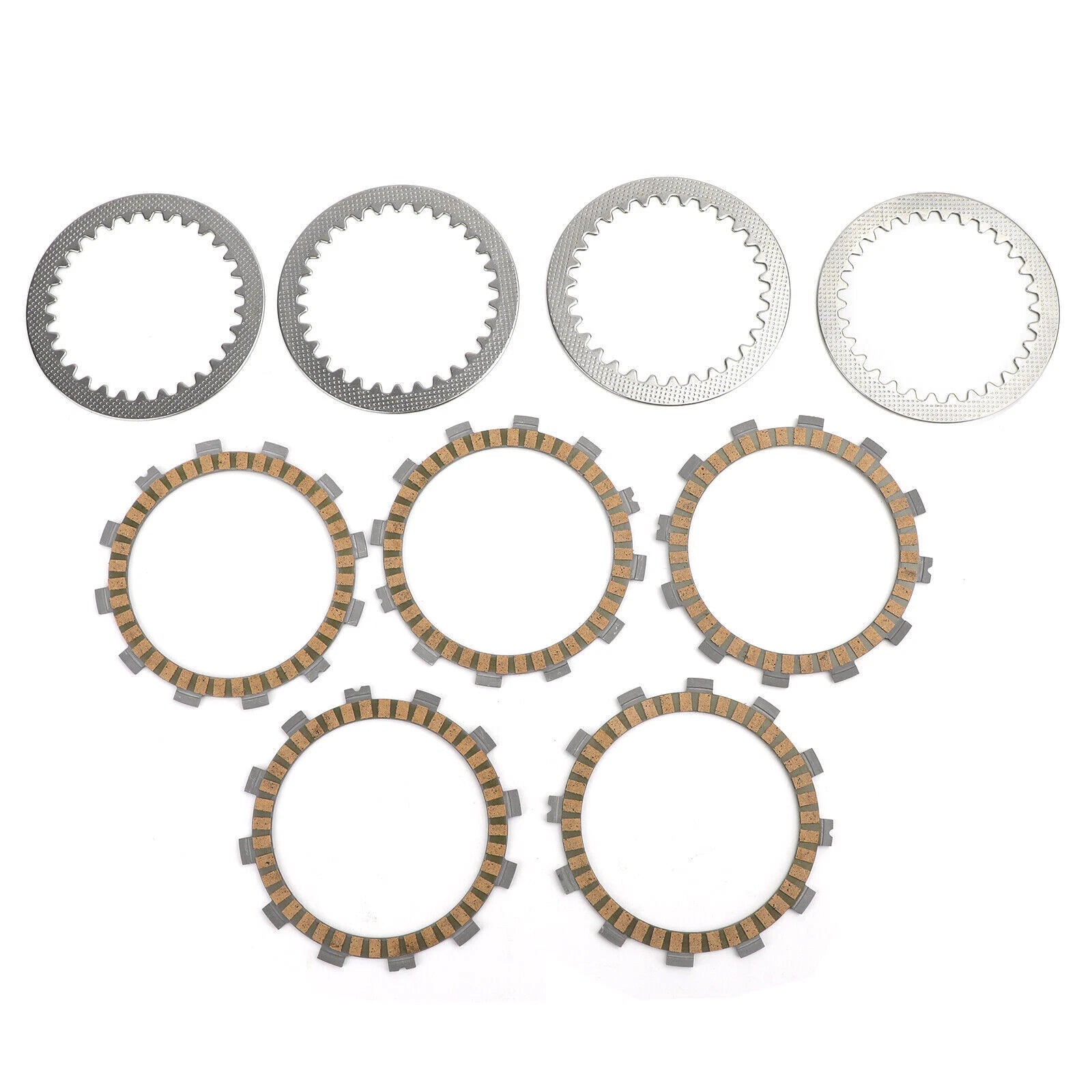 Clutch Kit Steel & Friction Plates for Kawasaki KLX125, Suzuki GN125, GSX-R150