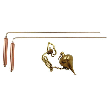 2 Piece Copper Divining Rod Set for Sustainable Practice