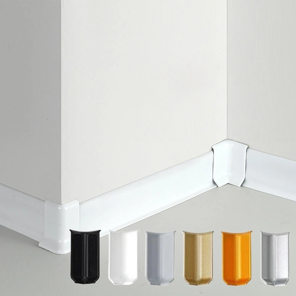 6 Pack Wall Base Corner Blocks for Easy Installation