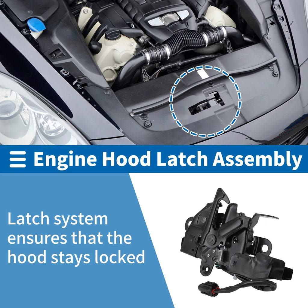 Hood Latch Assembly Replacement for Toyota Highlander (2010–2013)