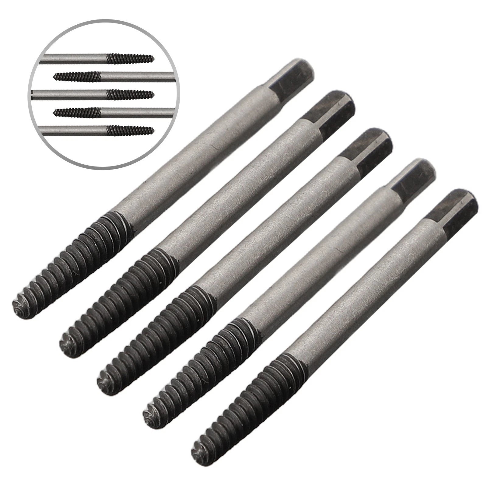 Screw Extractor for - Left-hand Thread, Square Head