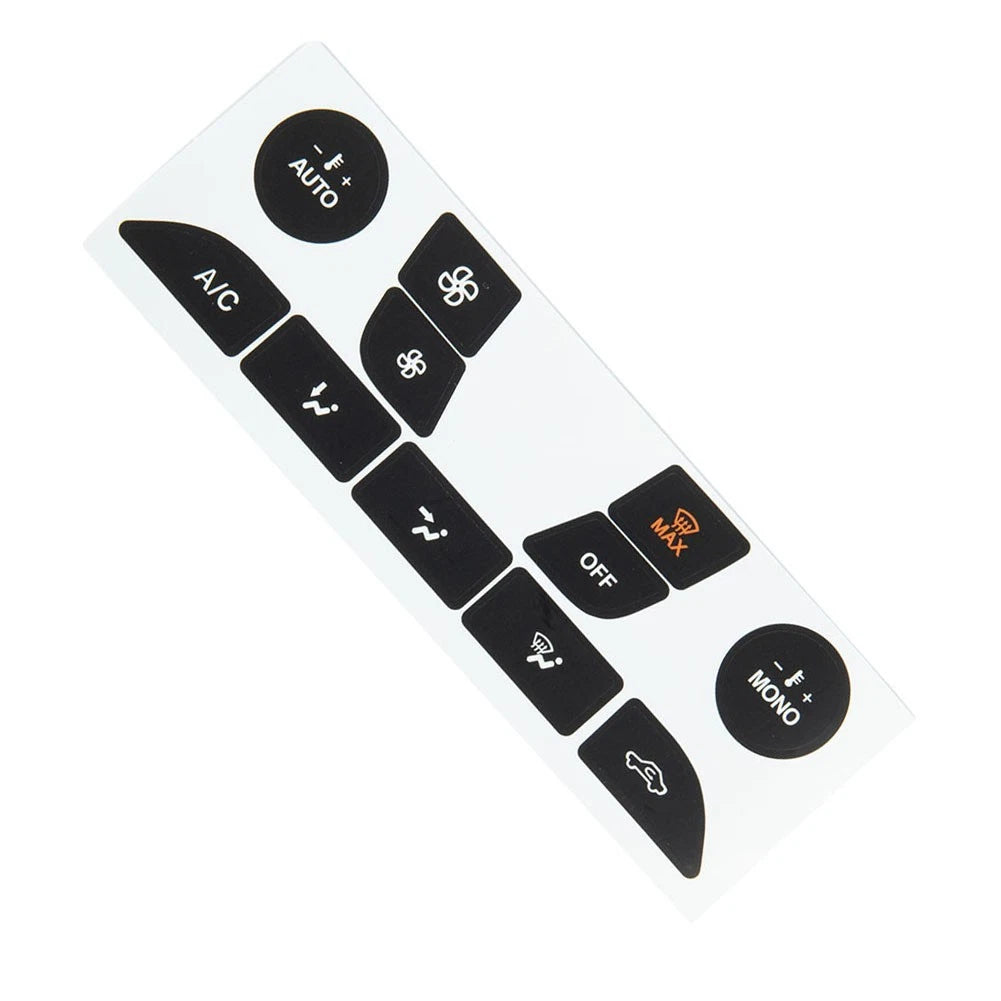 A/C Button Repair Sticker for Vehicle