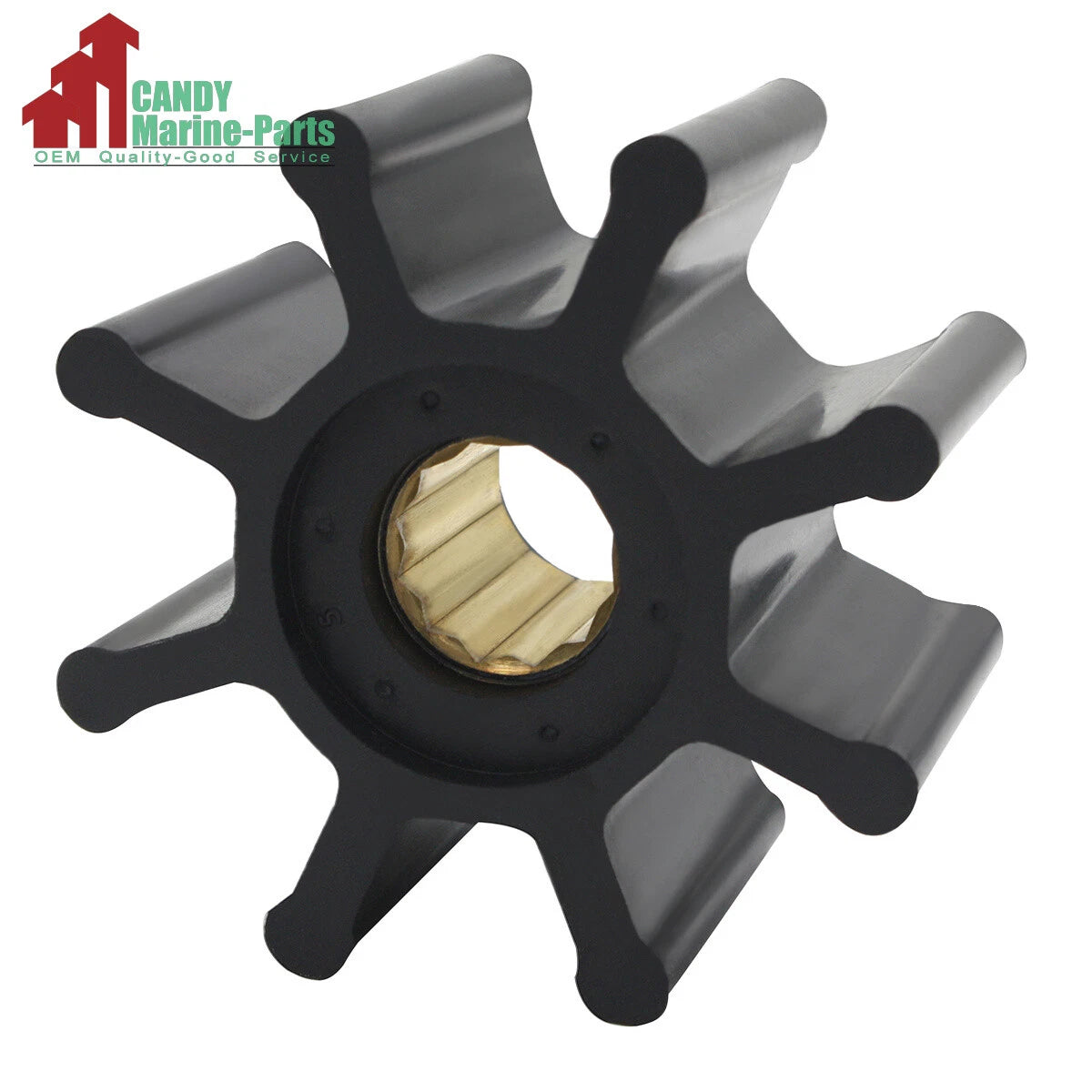 Impeller Repair Kit for Chrysler Raw Sea Water Pump (Replaces Jabsco 11979-0001-P)