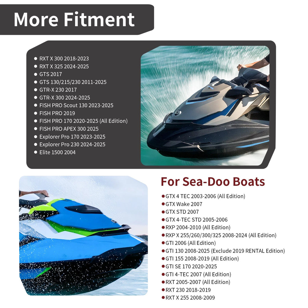 Engine Motor Mount Kit for Sea Doo GTX 4TEC (2002–2009) 270000669 270001096