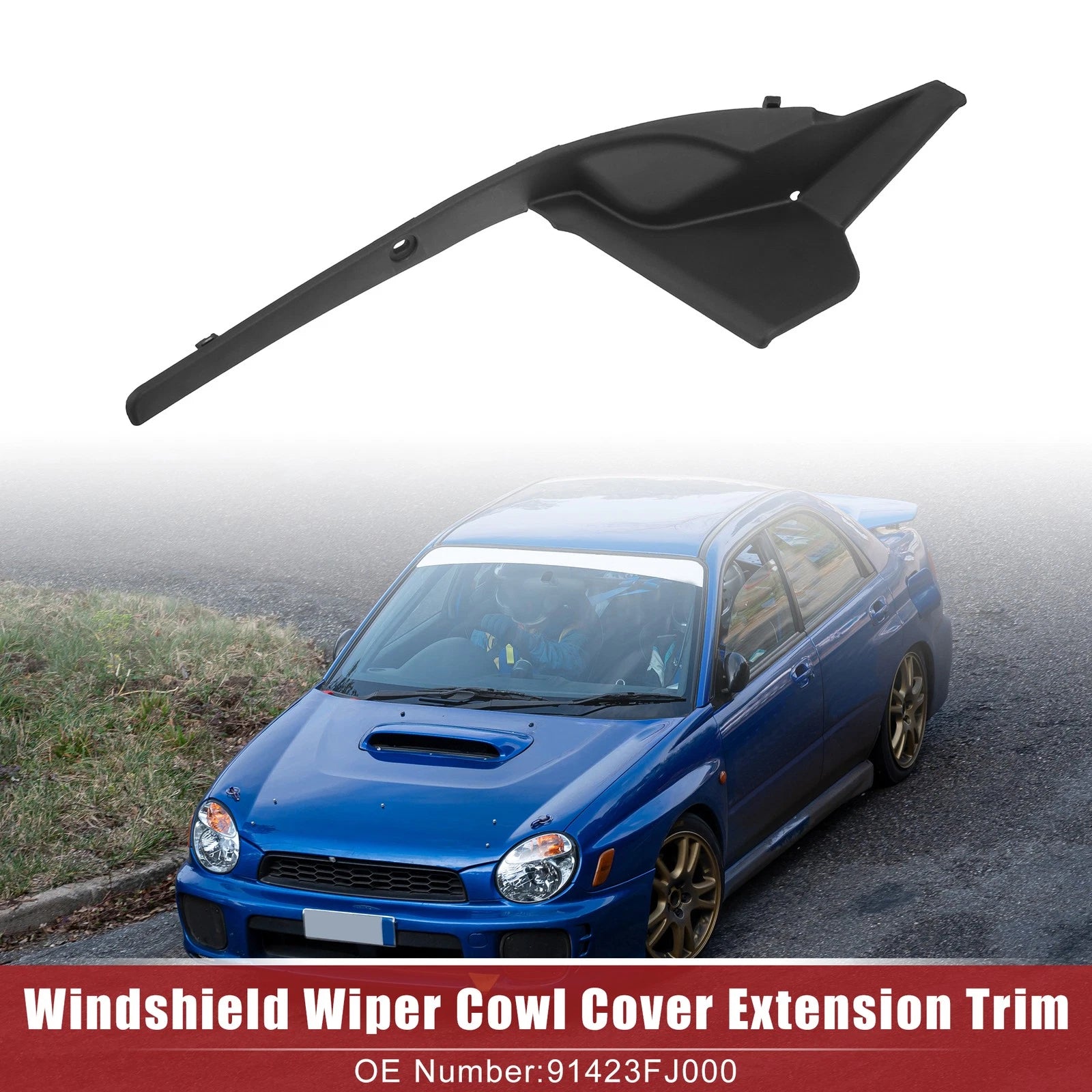 Front Left Windshield Wiper Cowl Cover for Subaru Impreza (2012–2016)