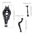 6PC Rear Upper & Lower Suspension Control Arm for Toyota RAV4 (2006–2018)