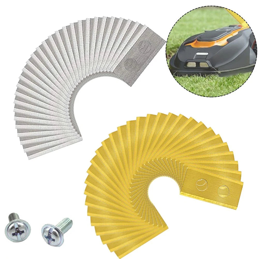 30 Replacement Blades for Lawn Mower (Universal Fit)