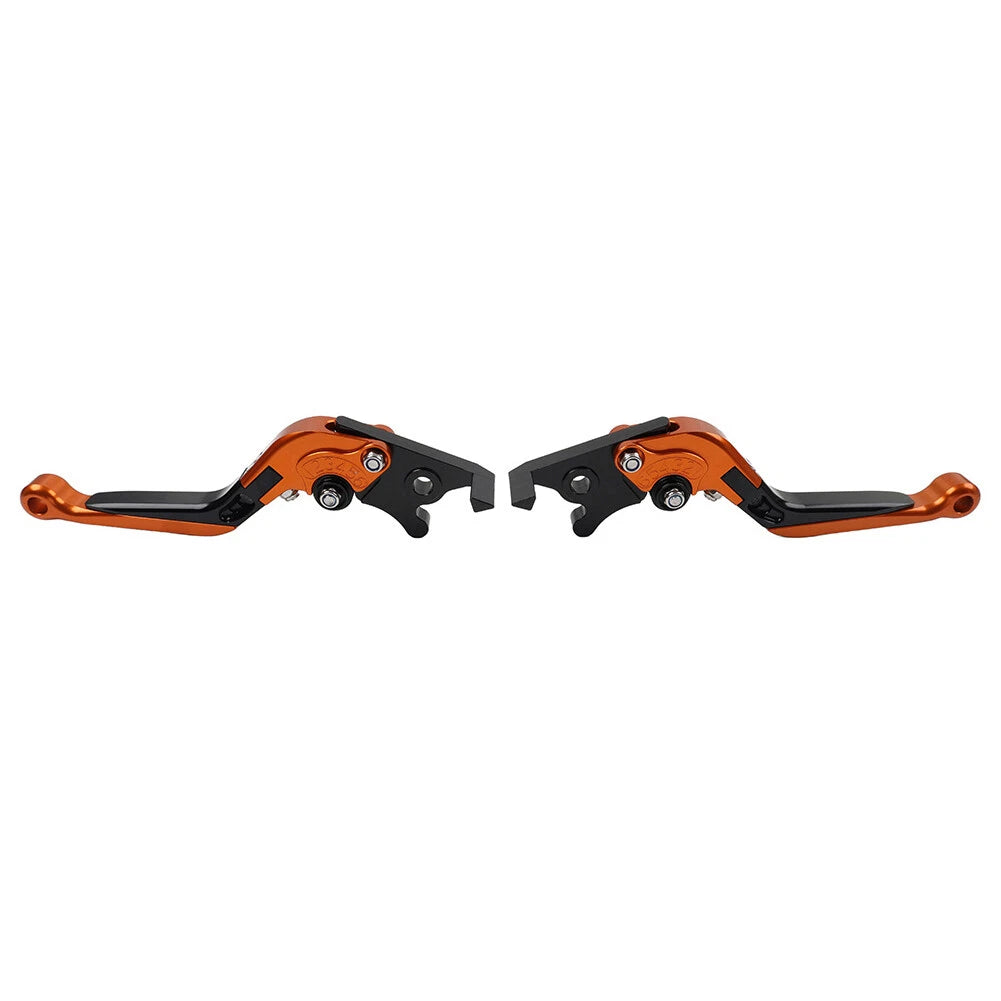 Extendable Brake Clutch Levers for Daytona 675 (2013–2017) - Orange