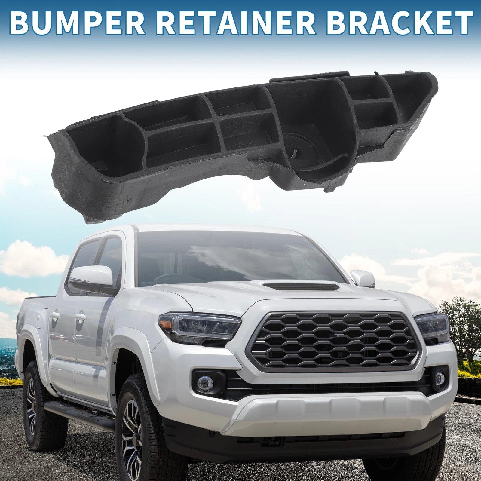Left Rear Bumper Retainer Bracket for Toyota RAV4 (2016–2018)
