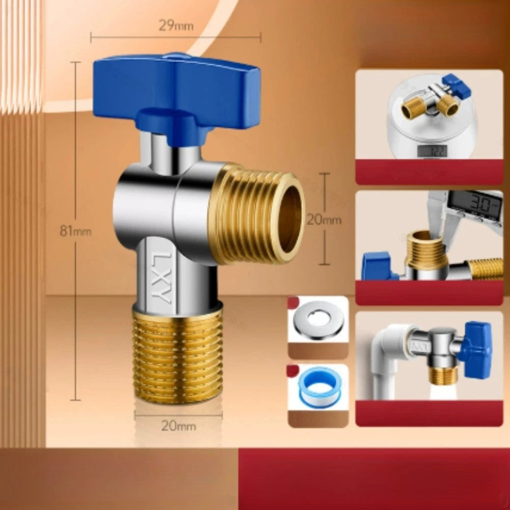 5 Inch Brass Angle Valve for Home Use