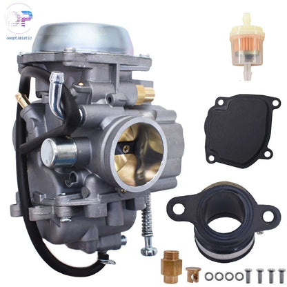 Carburetor and Boot Joint with Clamp for Polaris Magnum 325 330 (2000–2006)