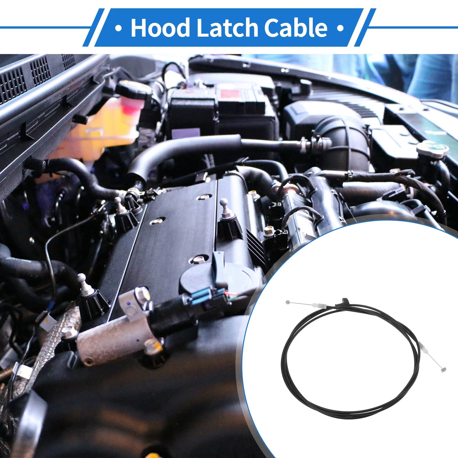 Hood Latch Release Cable for Honda CR-V (2007–2009) No. 74130SWAA01