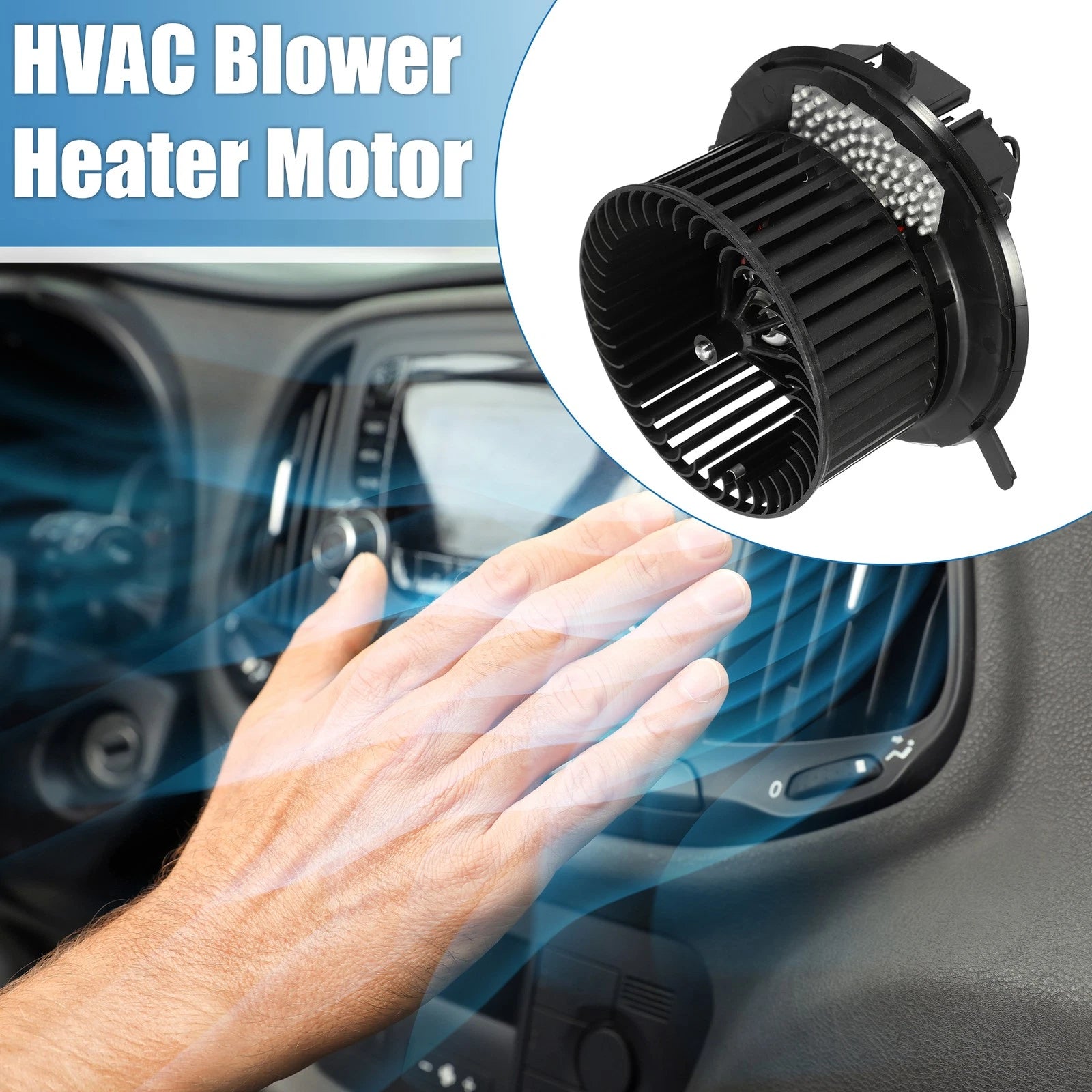 HVAC Heater Blower Motor Fan Assembly for Audi A3 (2006–2013)