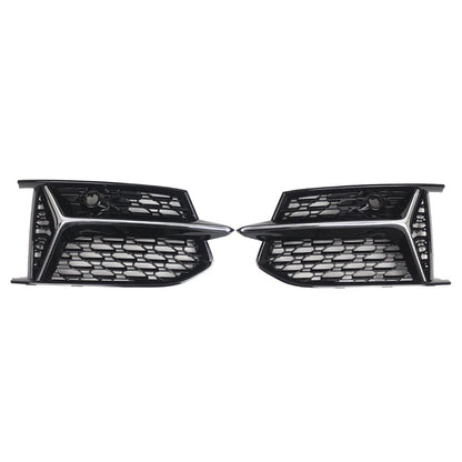 Set of 2 Fog Light Grille Covers for Audi A6 S6 C8 (2018–2024)