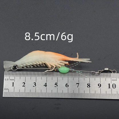 Luminous Shrimp Lure Hook for Fishing (Trout)