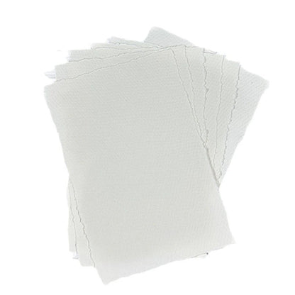 Medium Rough Texture Cotton Paper 300g Deckle Edge for Artists