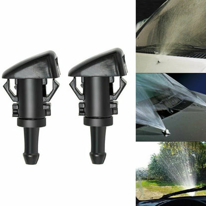 2X Front Windshield Washer Nozzle for Chrysler 300 (4805742AB)