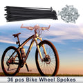 Bicycle Spoke Nipples Replacement Set 13G 45 Steel 138mm Universal (Universal)