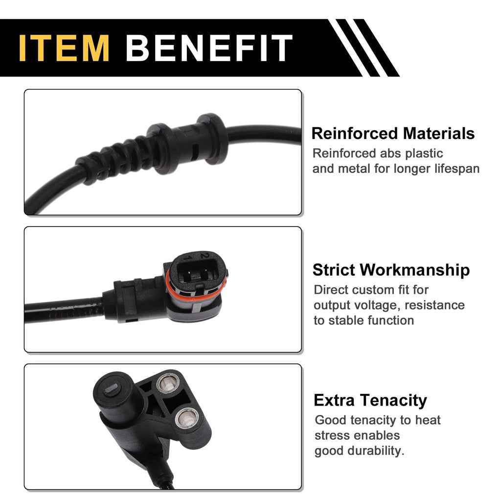 ABS Wheel Speed Sensor Replacement for Mercedes-Benz A-Class W168 (1997–2004)