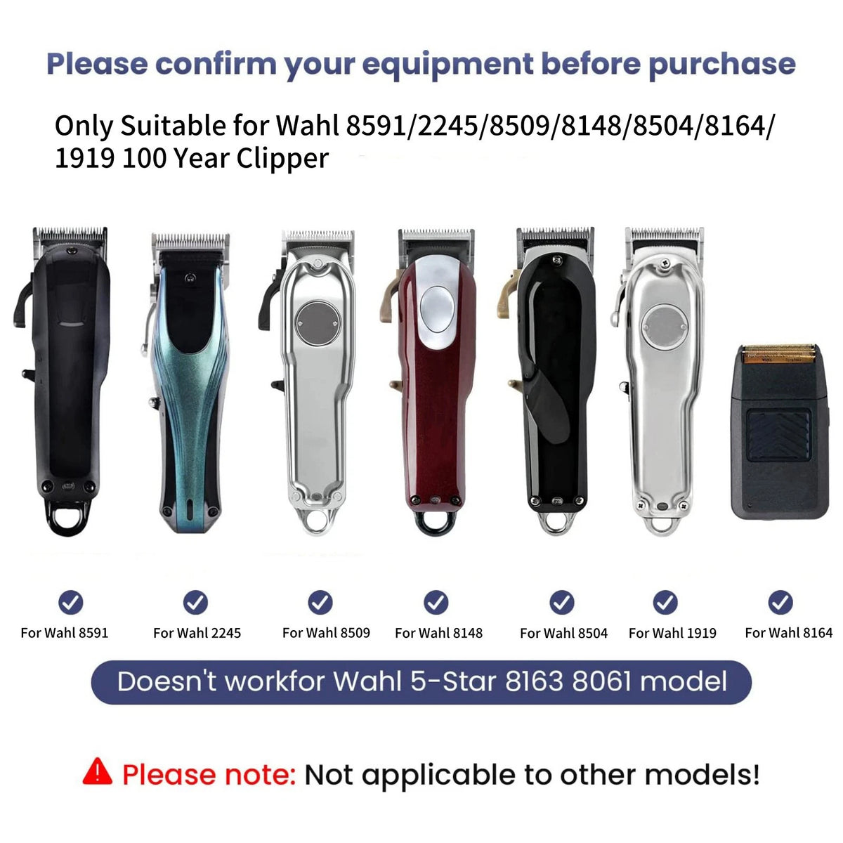 Replacement Charger Cord for Cordless Magic Clip 8148/8504/2245/8591/1919