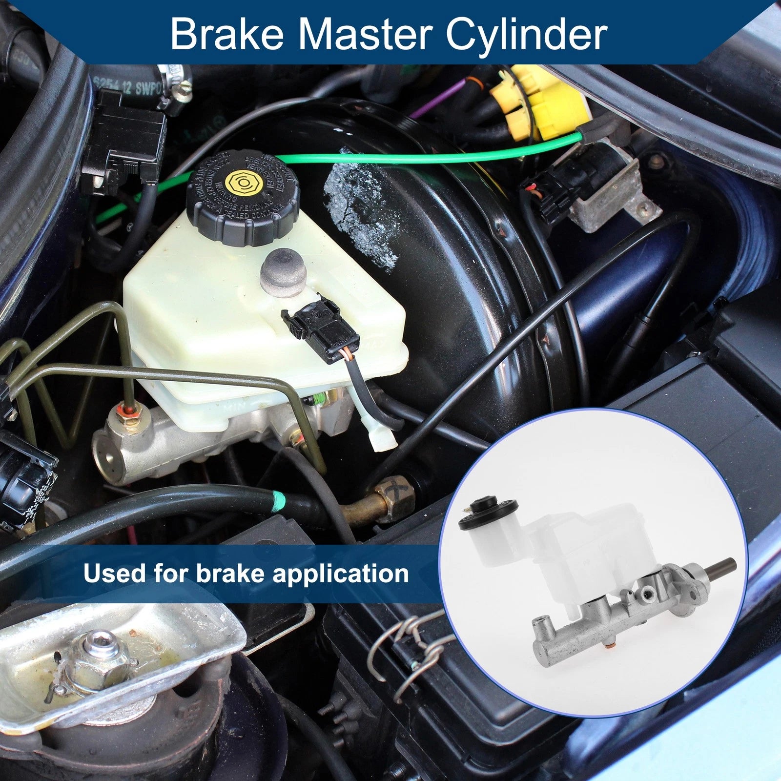 Brake Master Cylinder with Reservoir Replacement for Toyota Hilux (2004–2016)