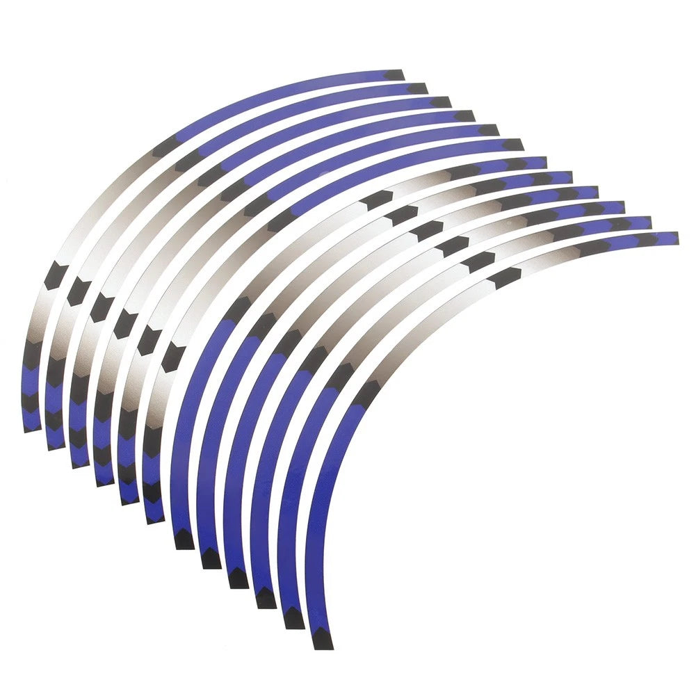 12" Rim Edge Sticker for Honda MSX 125 (Standard SF) - Blue