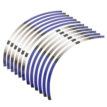 12" Rim Edge Sticker for Honda MSX 125 (Standard SF) - Blue