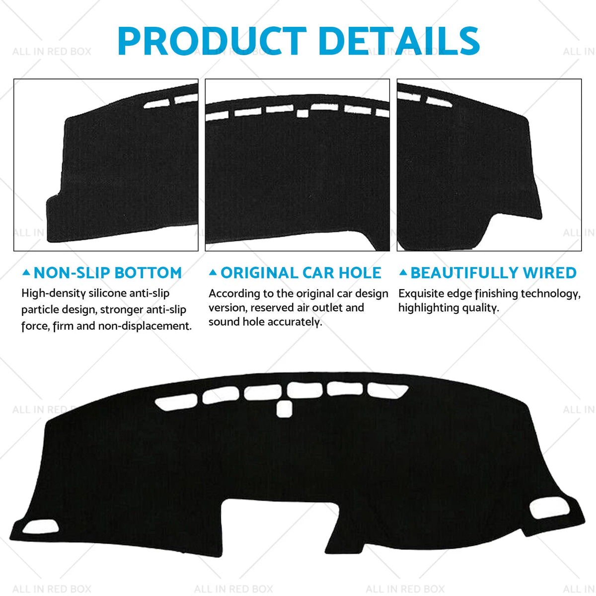 Non-Slip Dash Mat for Honda City (2014–2018) GM6 Series