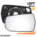 Heated Left Driver Side Mirror Glass Replacement for Chevrolet Malibu (2016–2021)