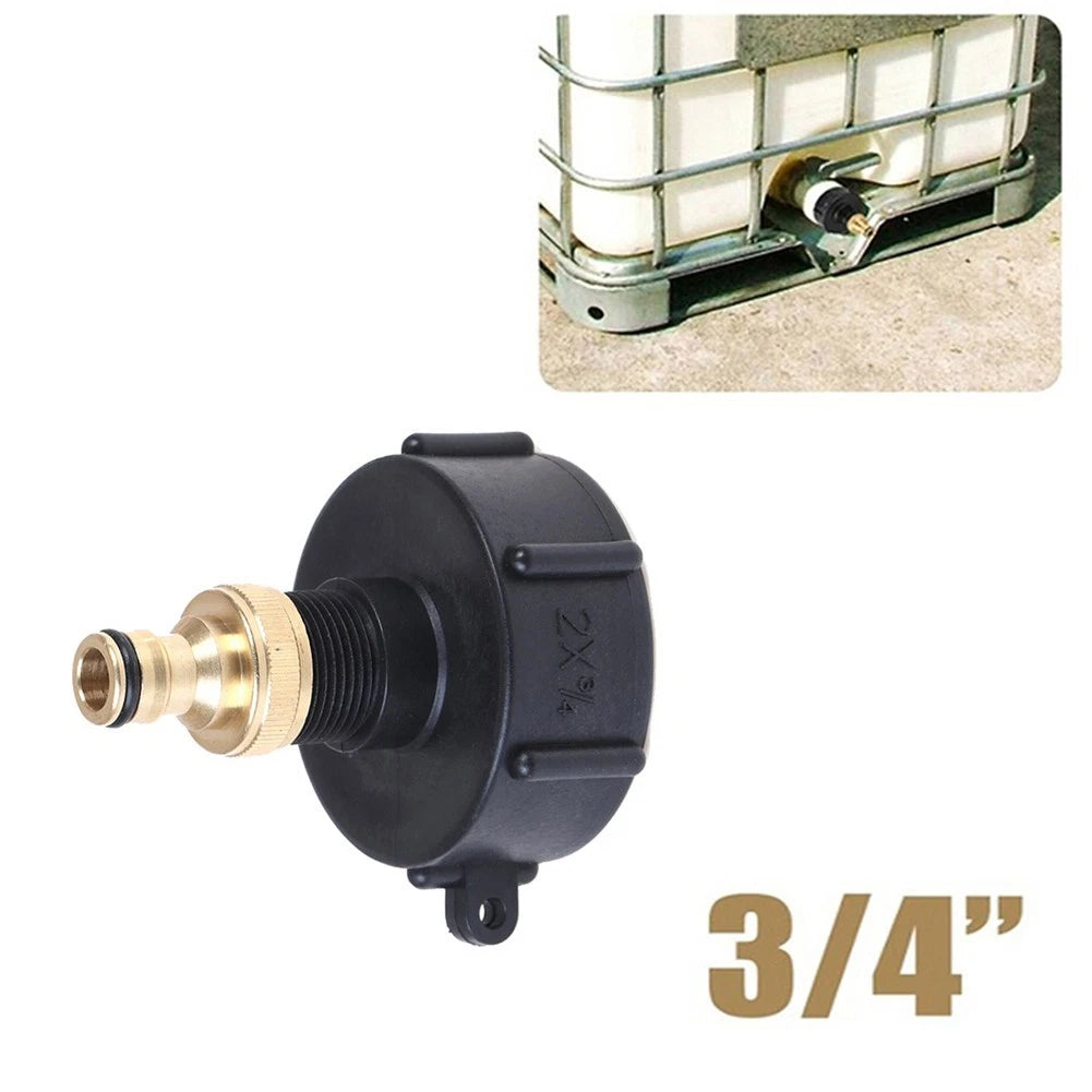 IBC Tank Fitting Thick S60X6 Threaded Cap for IBC Tanks (60mm)