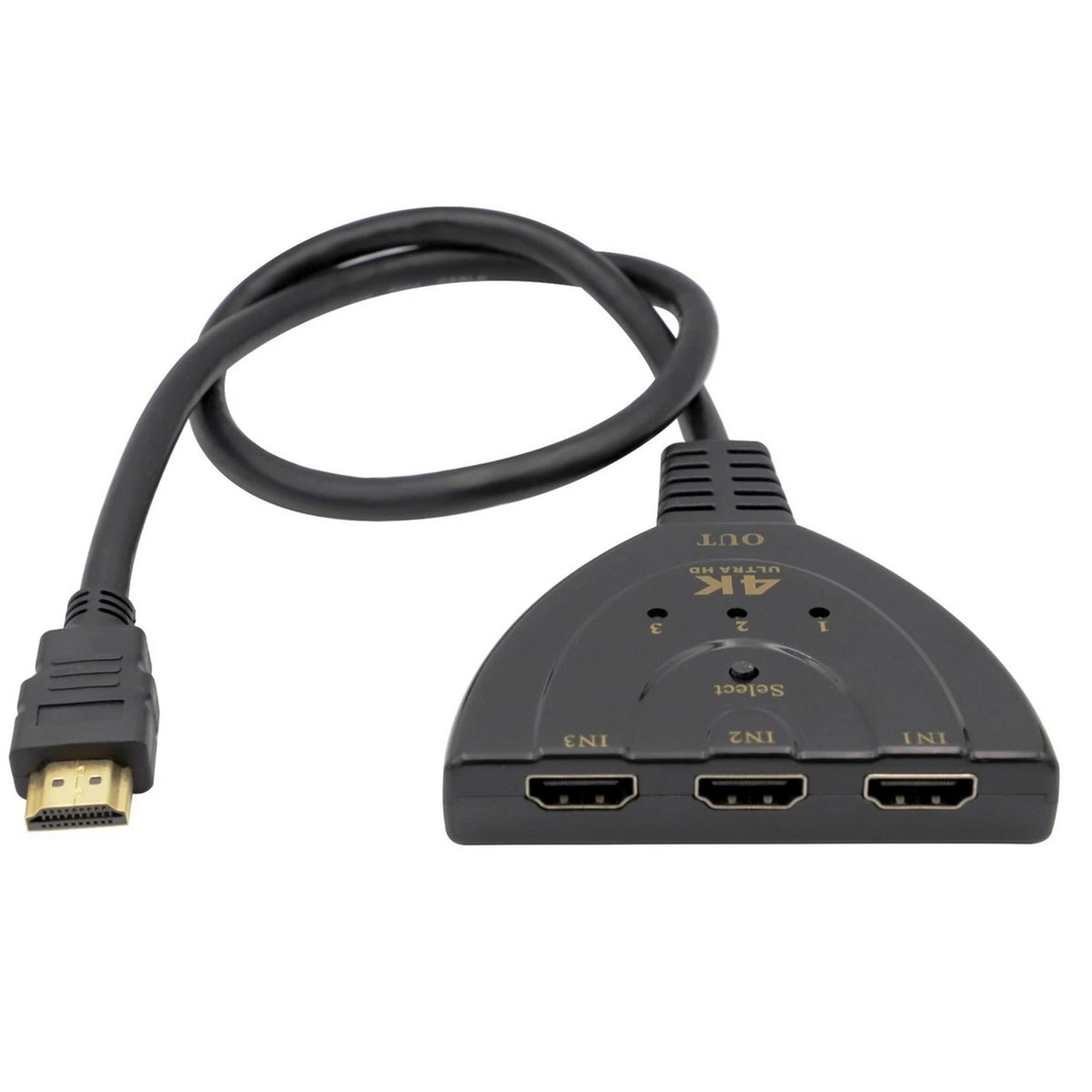 3-in-1 HDMI Switch for PS4 Pro, Xbox (4K, 1080P)