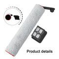 Set of 2 Replacement Filter Roller Brushes for H12 Pro Wet and Dry Vacuum