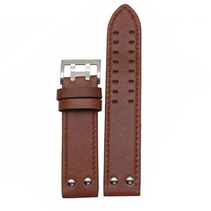 22mm Leather Watch Band Strap for Hamilton Samsung Gear S3 (2016–2018)