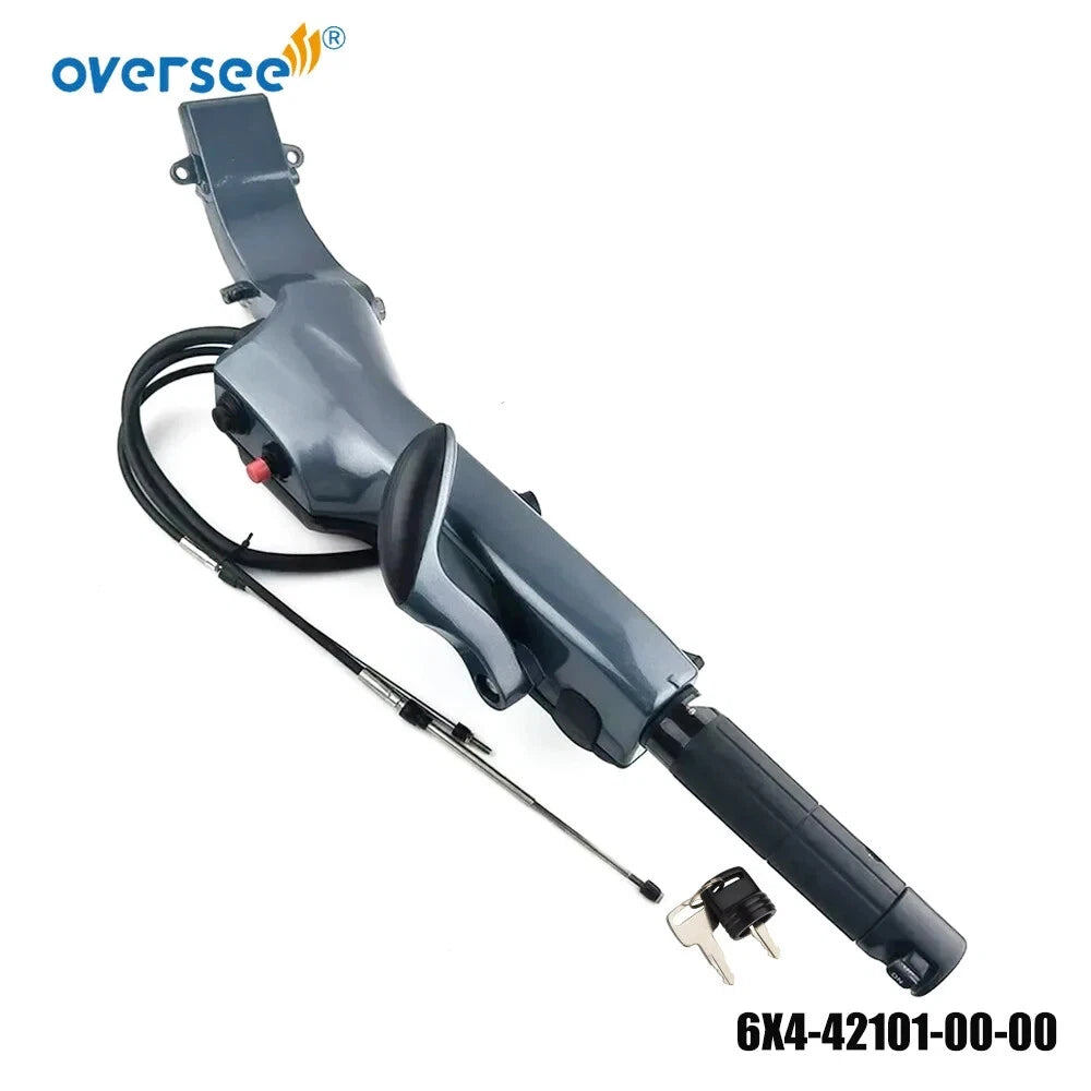 6X Electric Handle Steering Assy for Yamaha F50 F60 F70 6X4-42101-00 6X4-42102-24-0