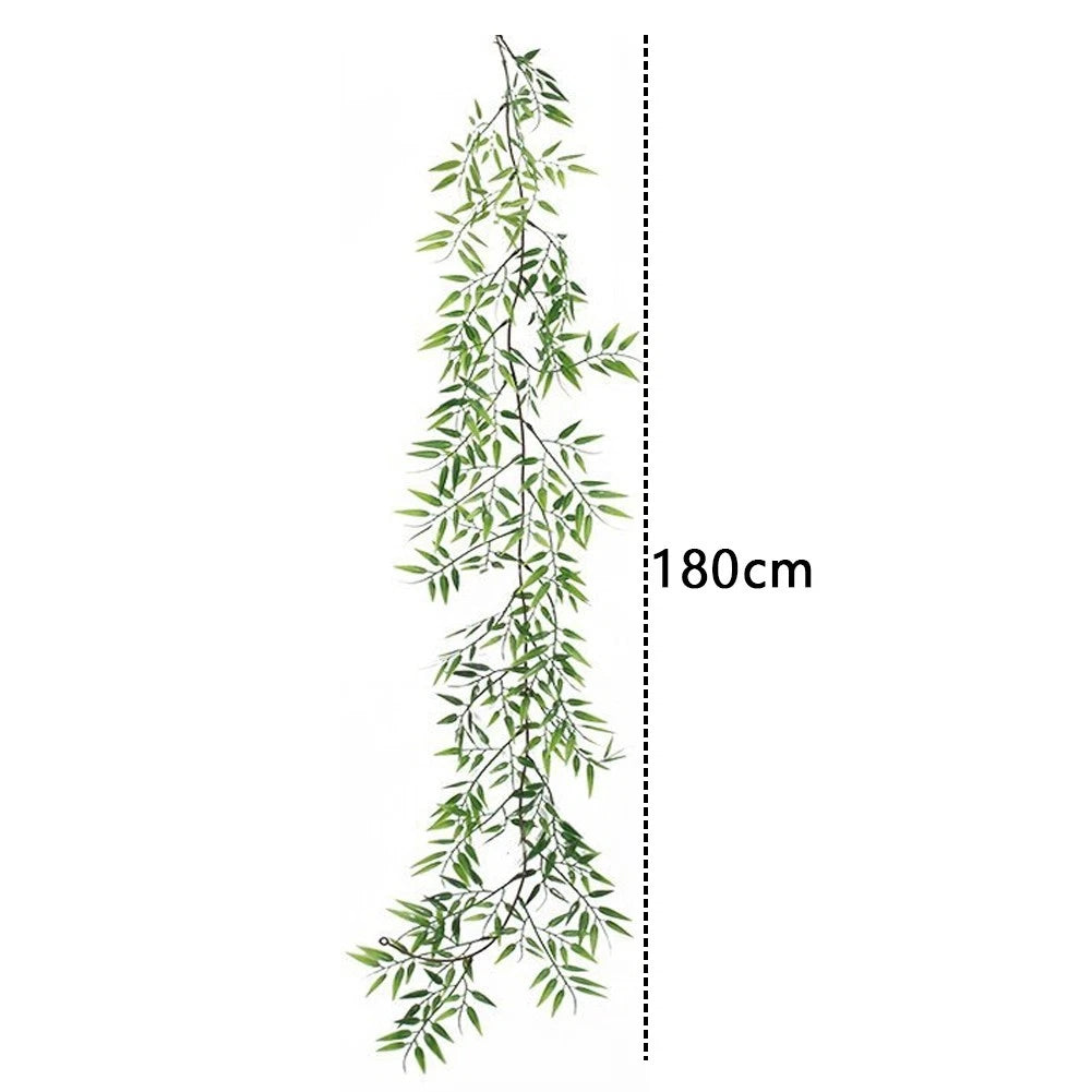 Artificial Leaf Vine for Home Wall Decor (Realistic Design)