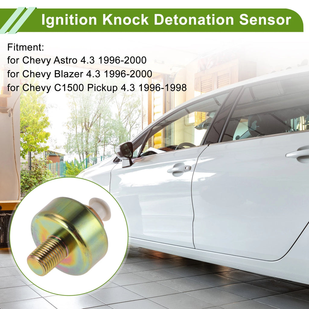 1 Pc Ignition Knock Detonation Sensor for Chevy Astro 4.3 (1996–2000)